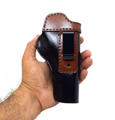 Tactical 1911 Holster Leather IWB Concealed Carry Gun Holsters ...